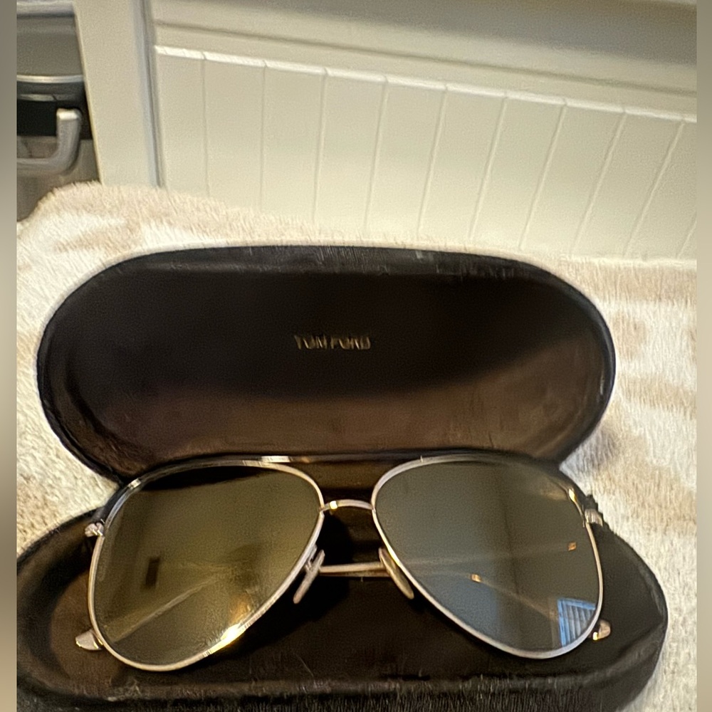 Tom Ford Gold Frame Sunglasses